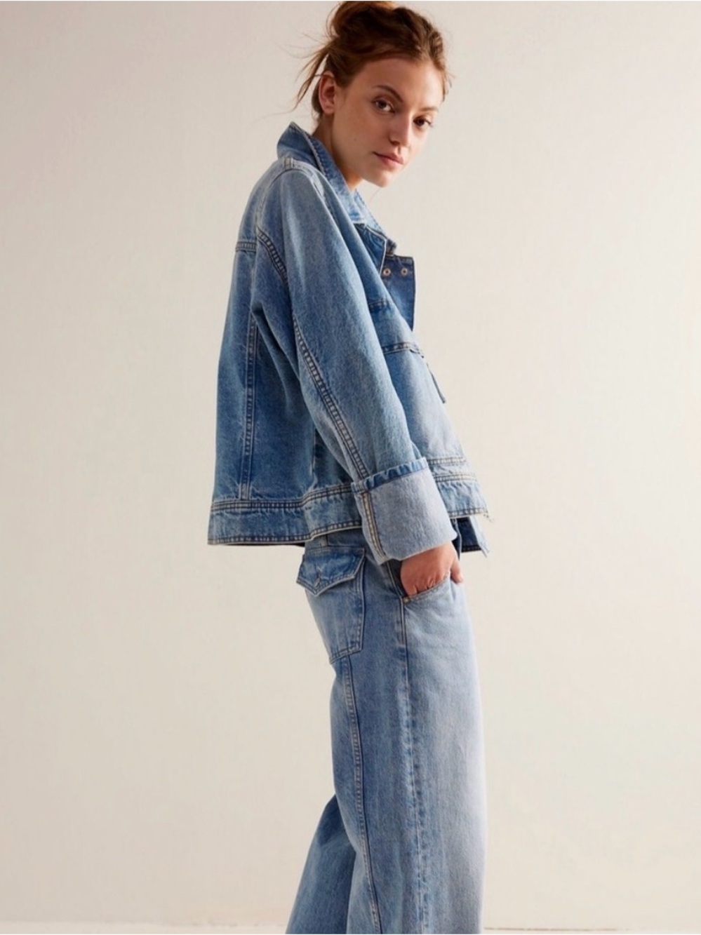 WE THE FREE Suzy Denim Jacket